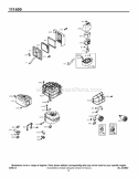 Air Cleaner Groups Diagram and Parts List for 111412-0147-E1  Briggs and Stratton Engine